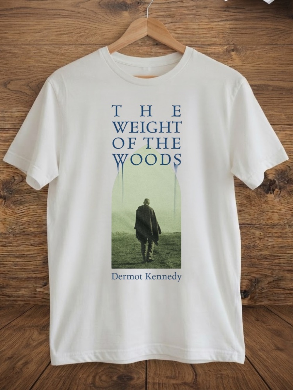 Dermot Kennedy The Weight of the Woods Music Artist Tour Vintage White T-Shirt
